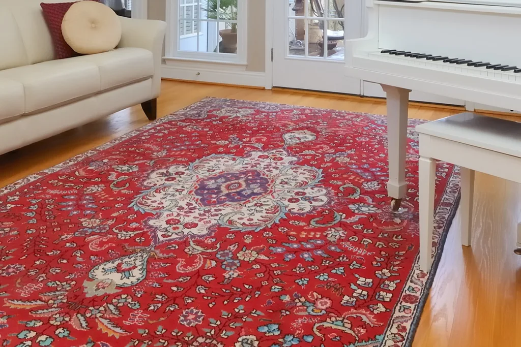 Area rug cleaning by Shiny Carpet Cleaning