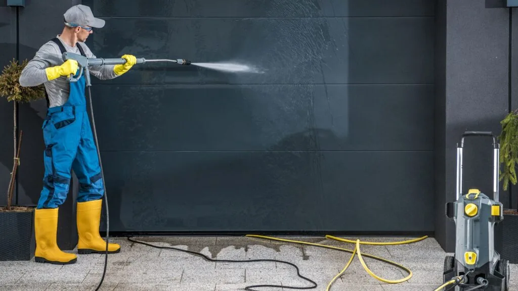 Power washing by Shiny Carpet Cleaning
